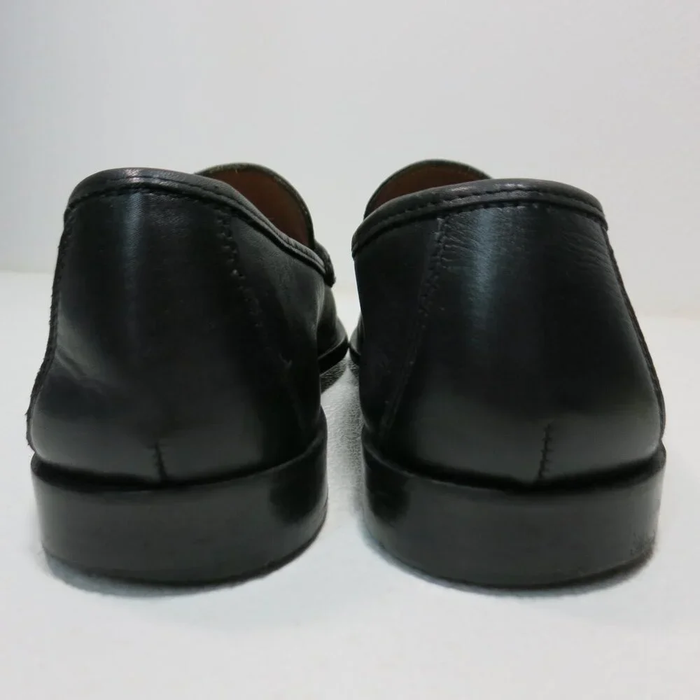 Wall + Water Oil Tanned Leather Dress Horse Bit Moccasins Shoes Men's Moc's 11.5